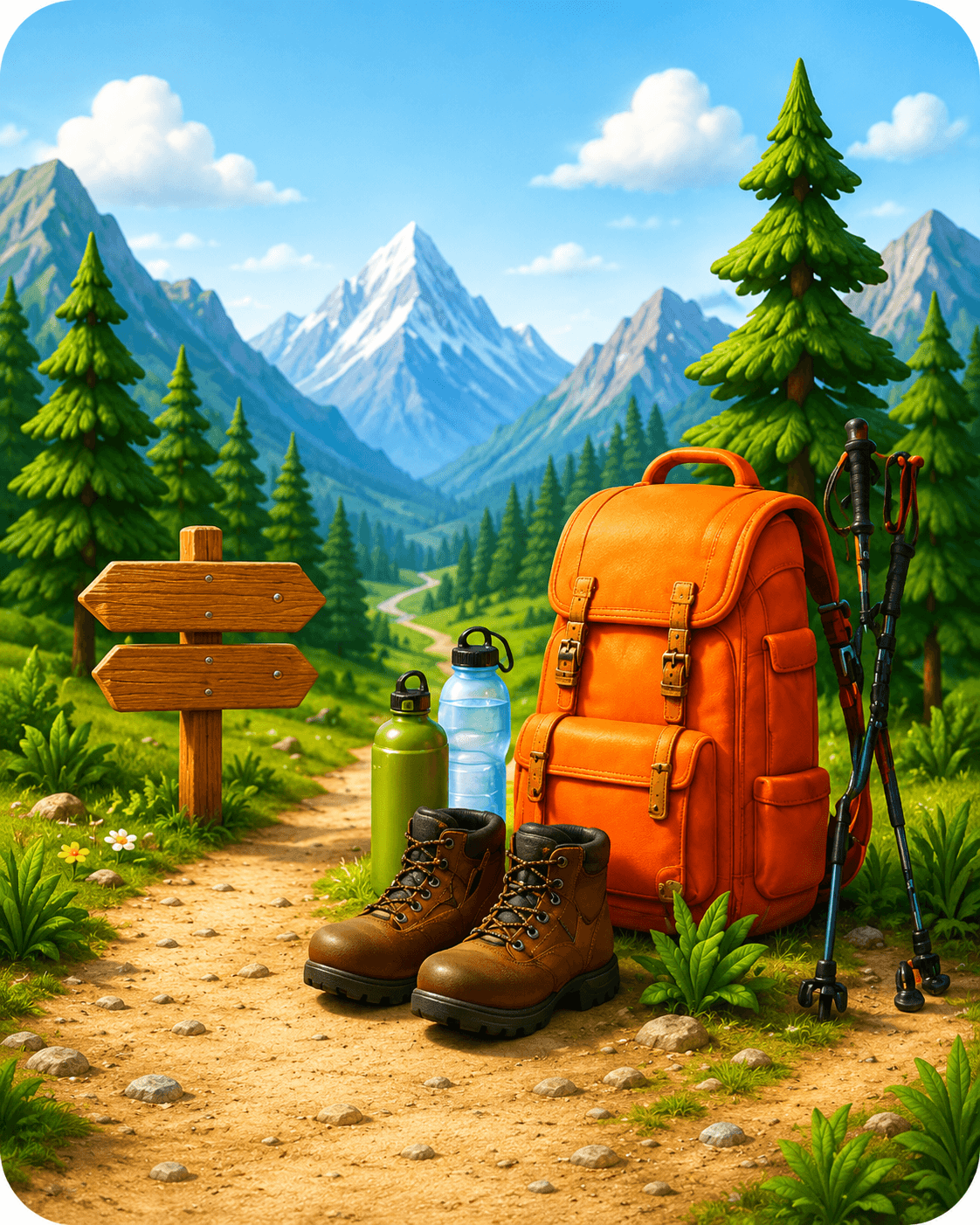 Hiking trip